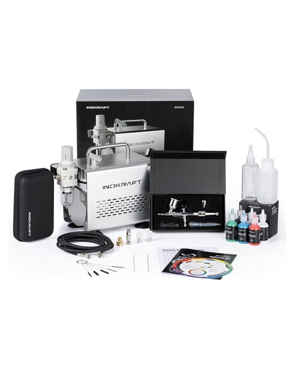 Airbrush oplaadbare draadloze airbrush-kit compressor - 30PSI hogedruk airbrush pistool draadloze luchtborstel voor modelschilderen, make-up, kapper, nail art, taartdecoratie Airbrush oplaadbare draadloze airbrush-kit compressor - 30PSI hogedruk airbrush pistool draadloze luchtborstel voor modelschilderen, make-up, kapper, nail art, taartdecoratie