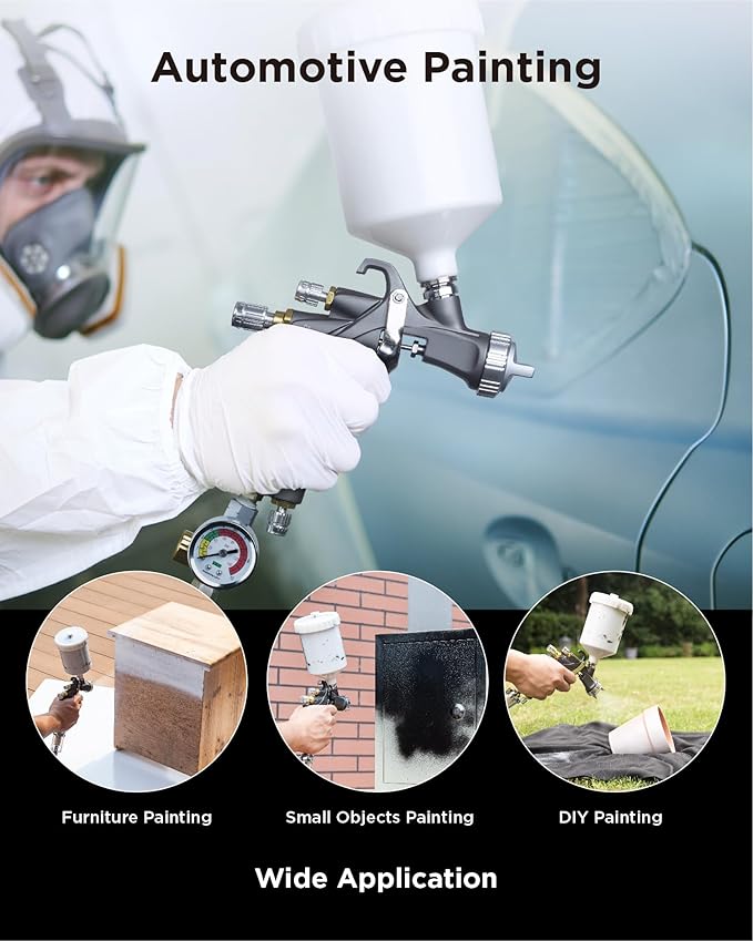 InoKraft DRIZZLE D1 LVLP Spray Gun - Pro DIY & Auto
